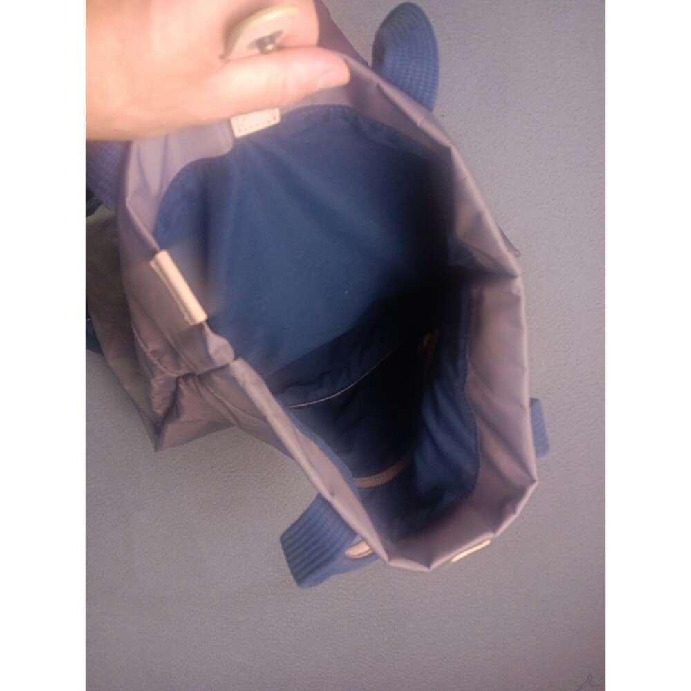 Timbuk2 Alamo Convertible Nylon Backpack Tote Blue Gray Color Block- EUC - Picture 4 of 11